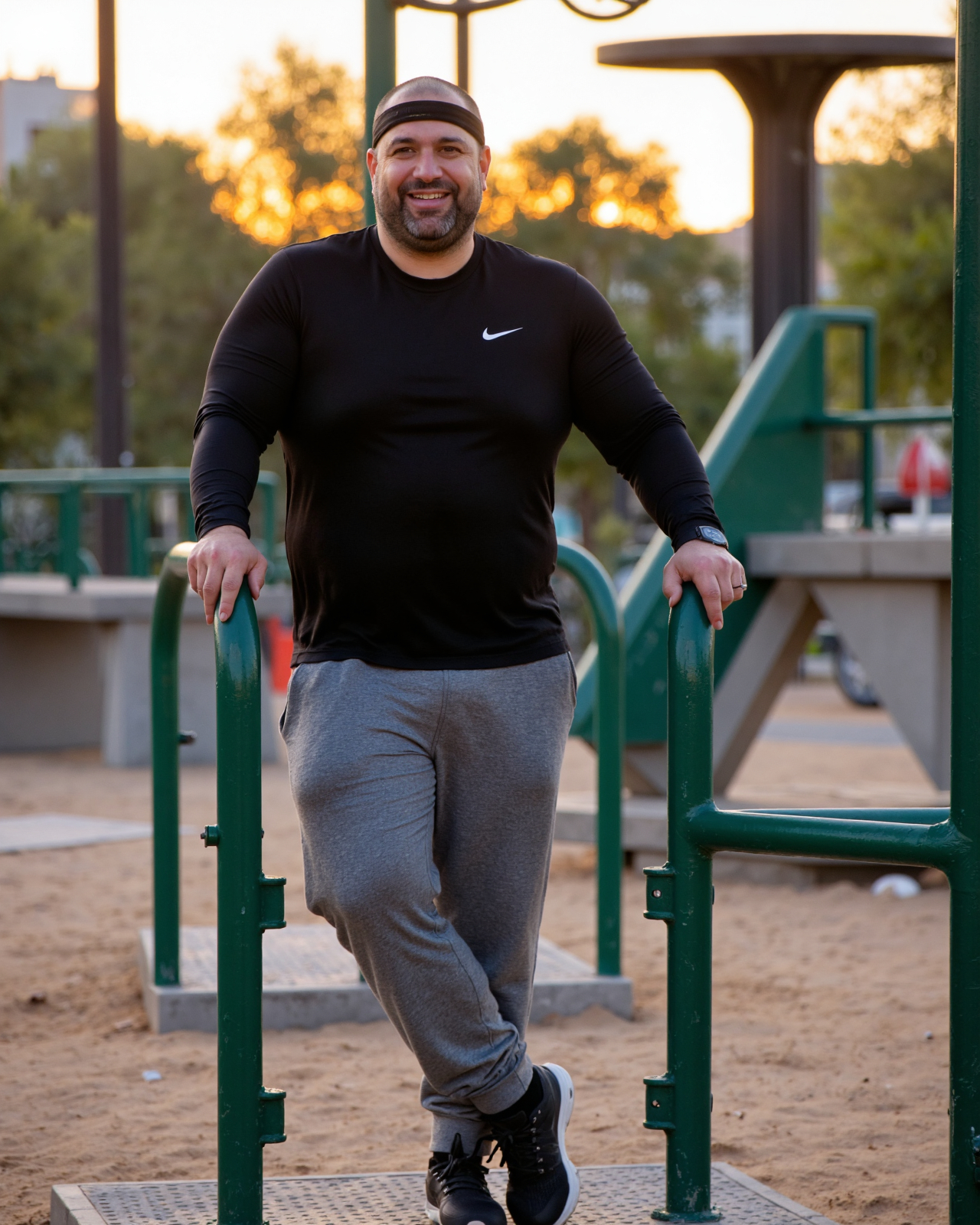 Template example Athleisure 4 (male)
